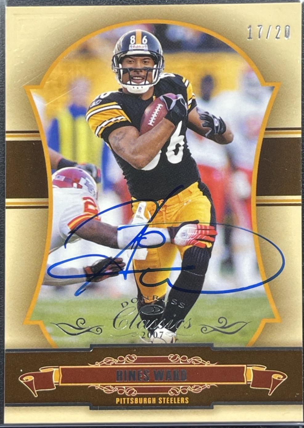 Hines Ward [Significant Signatures Platinum] #78