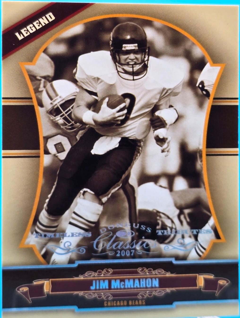 Jim McMahon [Timeless Tributes Silver] #127