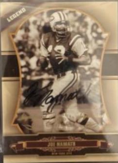 Joe Namath [Significant Signatures Gold] #129