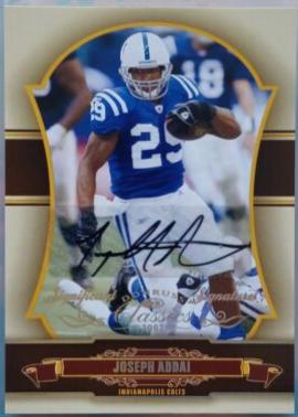 Joseph Addai [Significant Signatures Gold] #42