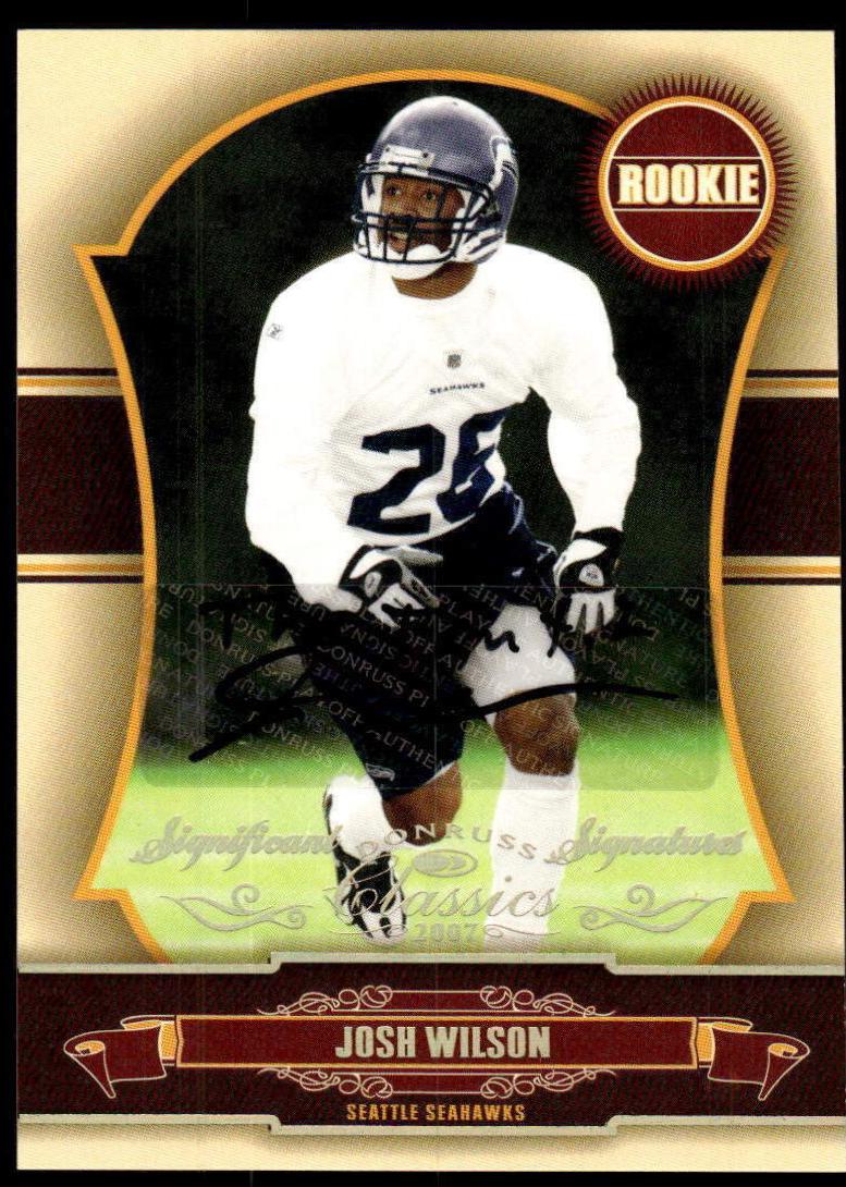 Josh Wilson [Significant Signatures Gold] #215
