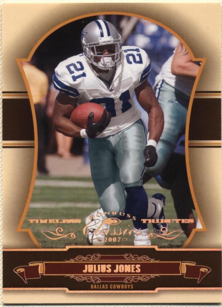 Julius Jones [Timeless Tributes Bronze] #27