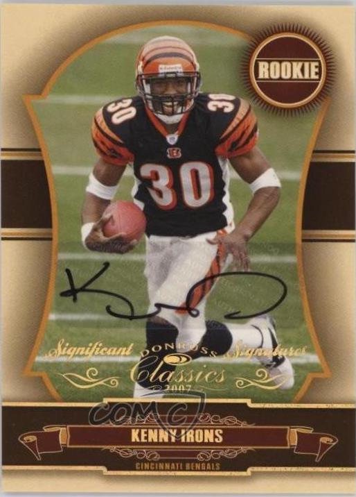 Kenny Irons [Significant Signatures Gold] #161