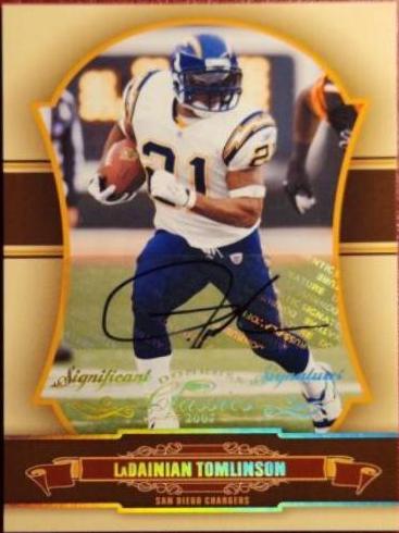LaDainian Tomlinson [Significant Signatures Gold] #81