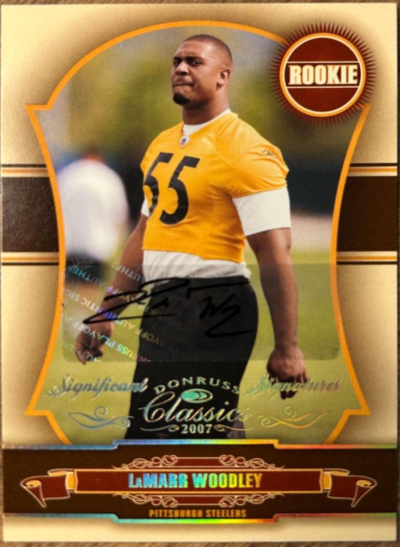 LaMarr Woodley [Significant Signatures Gold] #203