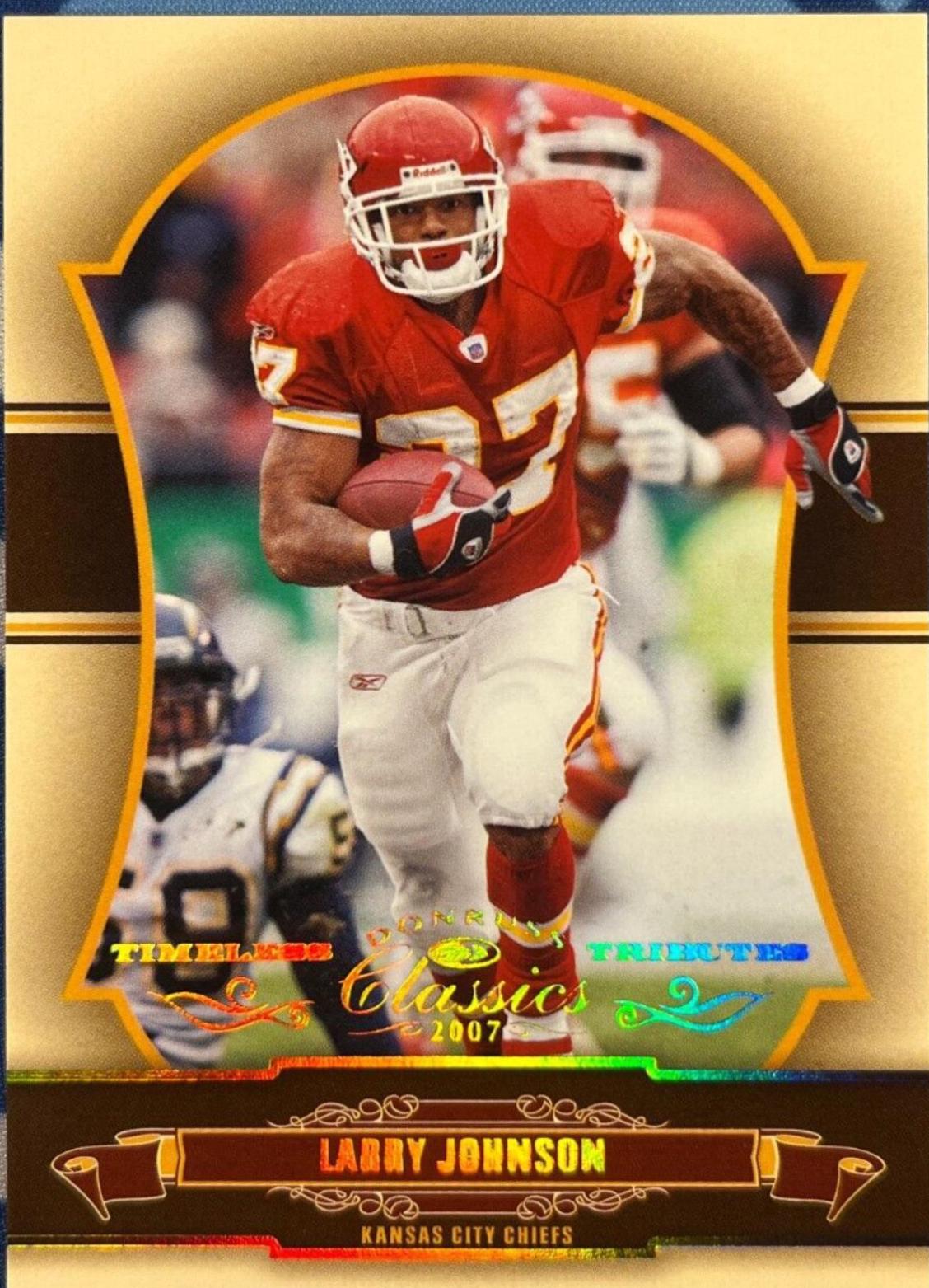 Larry Johnson [Timeless Tributes Bronze] #49