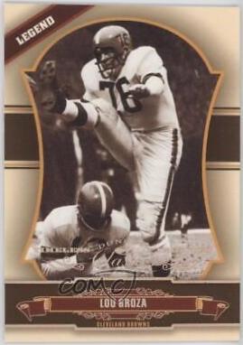 Lou Groza [Timeless Tributes Bronze] #136