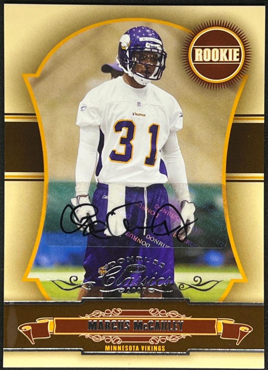 Marcus McCauley [Autograph] #271