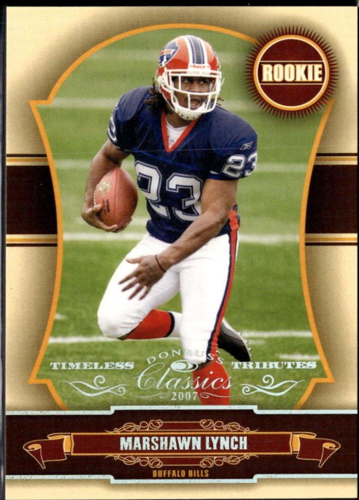 Marshawn Lynch [Timeless Tributes Silver] #160