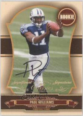 Paul Williams [Significant Signatures Gold] #187