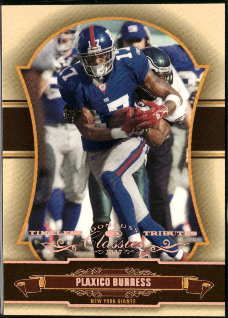 Plaxico Burress [Timeless Tributes Bronze] #67