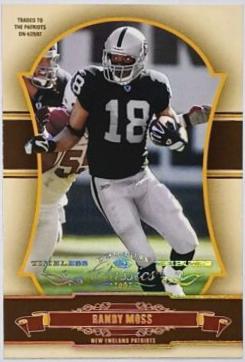 Randy Moss [Timeless Tributes Bronze] #73