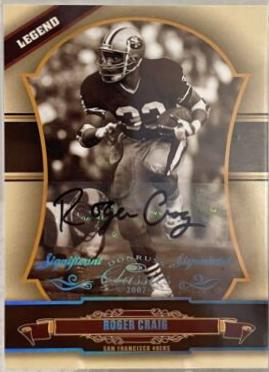Roger Craig [Significant Signatures Platinum] #141