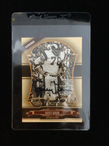 Rosey Grier [Significant Signatures Gold] #144