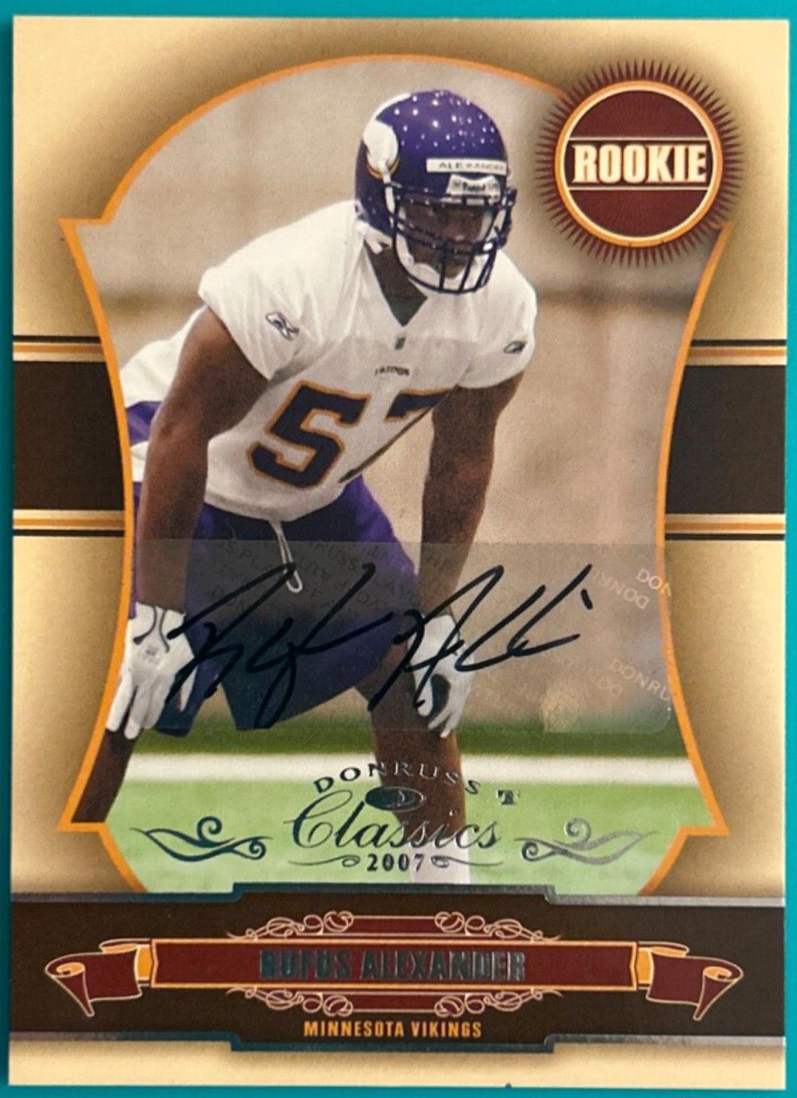 Rufus Alexander [Autograph] #256