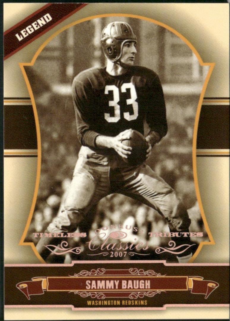 Sammy Baugh [Timeless Tributes Bronze] #146