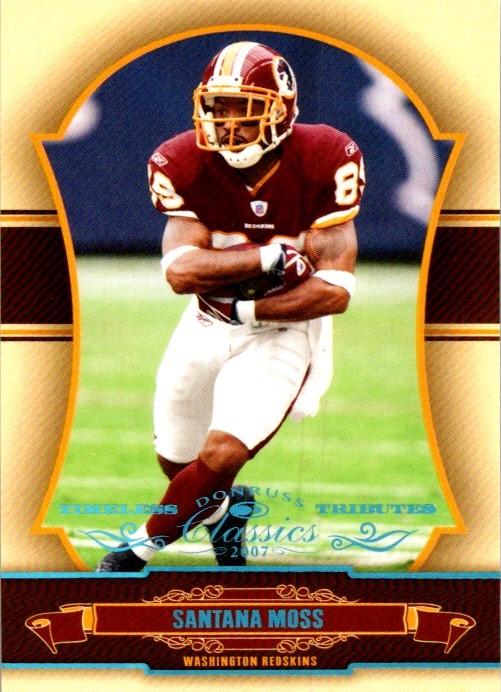 Santana Moss [Timeless Tributes Platinum] #100