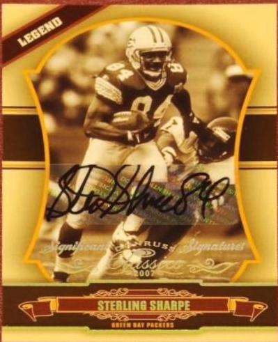 Sterling Sharpe [Significant Signatures Gold] #147
