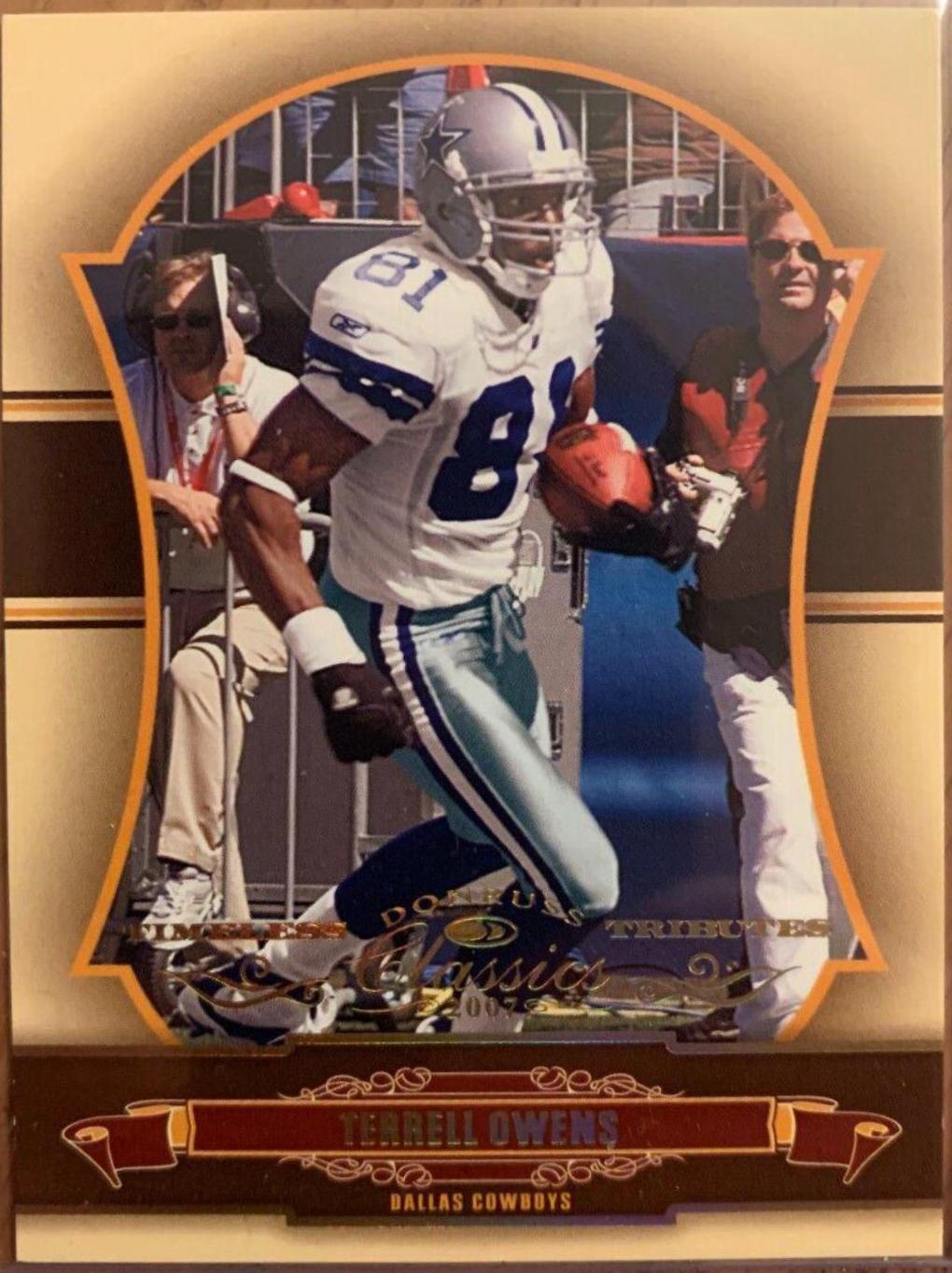 Terrell Owens [Timeless Tributes Gold] #28
