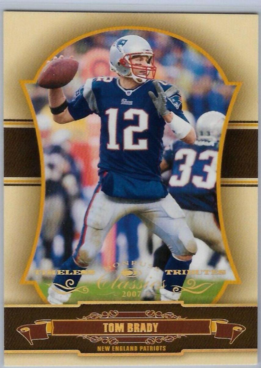 Tom Brady [Timeless Tributes Gold] #58