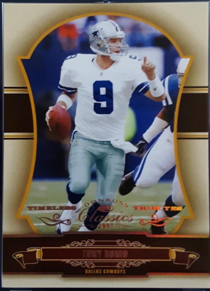 Tony Romo [Timeless Tributes Bronze] #29