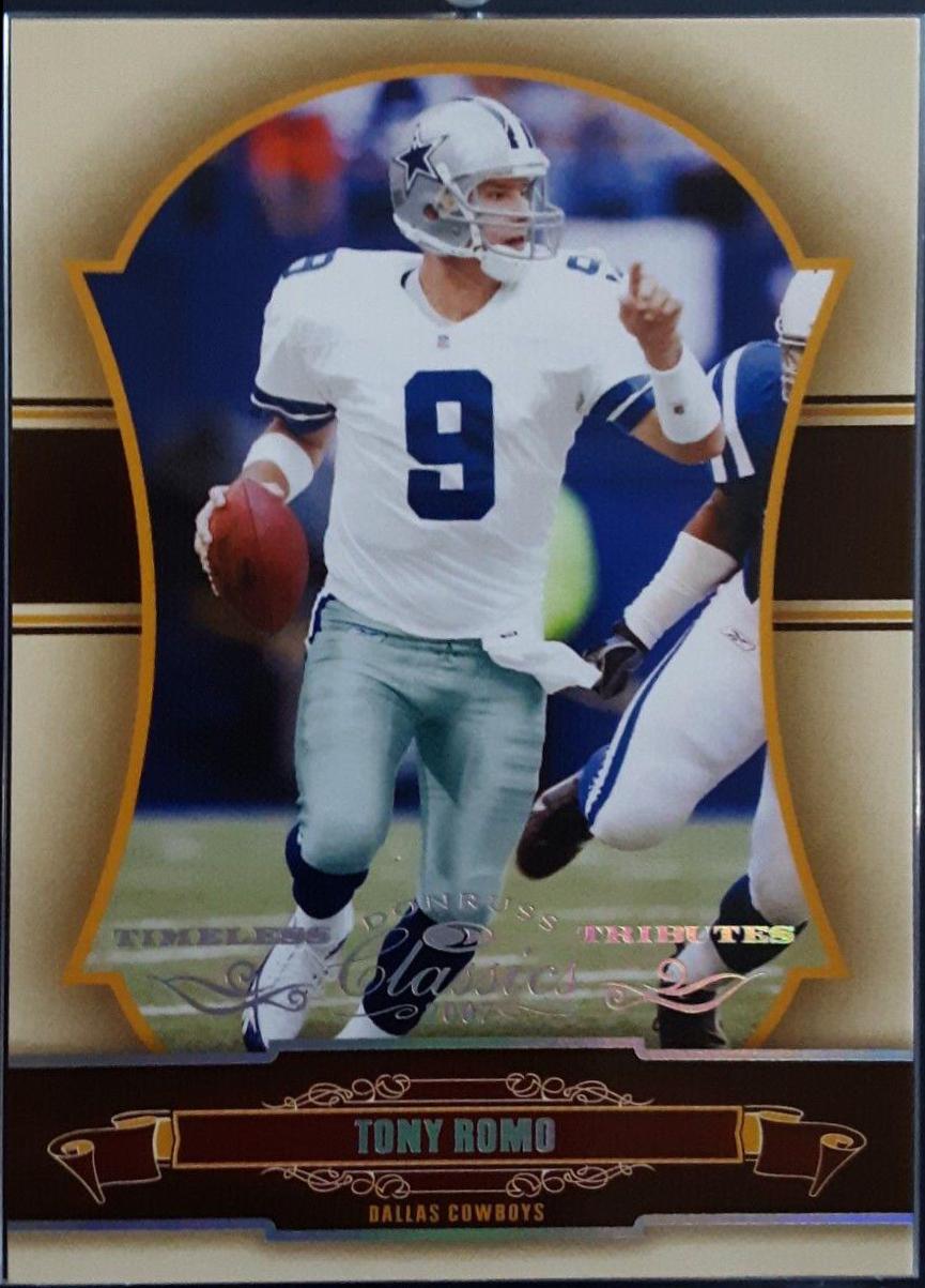 Tony Romo [Timeless Tributes Silver] #29