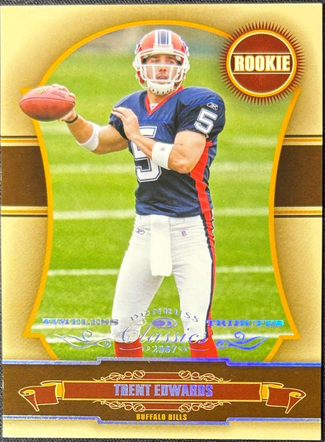 Trent Edwards [Timeless Tributes Gold] #156
