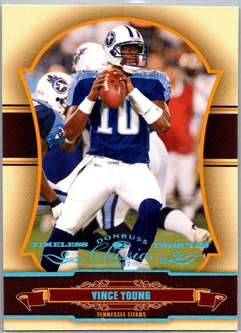 Vince Young [Timeless Tributes Platinum] #96