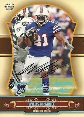 Willis McGahee [Significant Signatures Platinum] #13