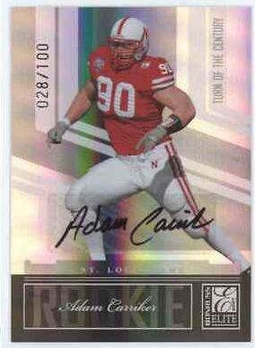 Adam Carriker [Turn of the Century Autograph] #104