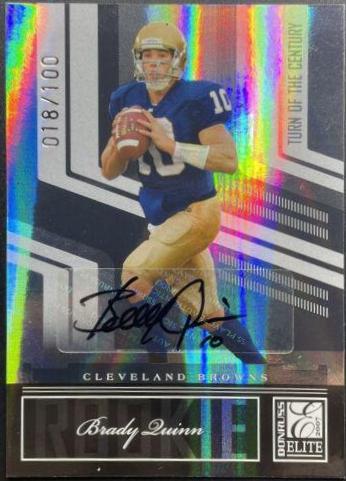 Brady Quinn [Turn of the Century Autograph] #113