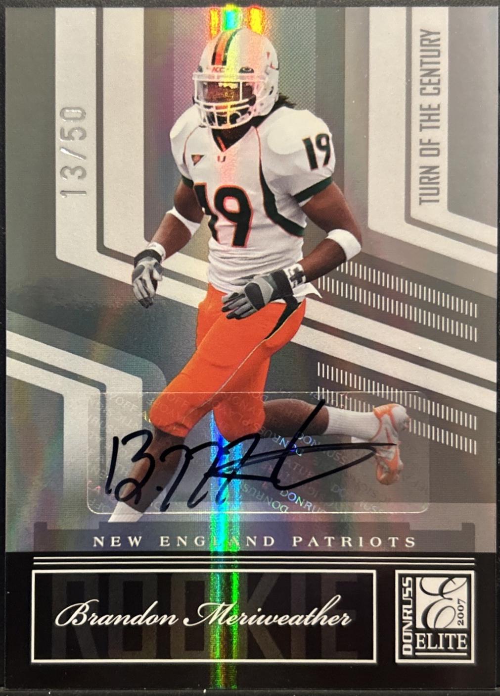 Brandon Meriweather [Turn of the Century Autograph] #115