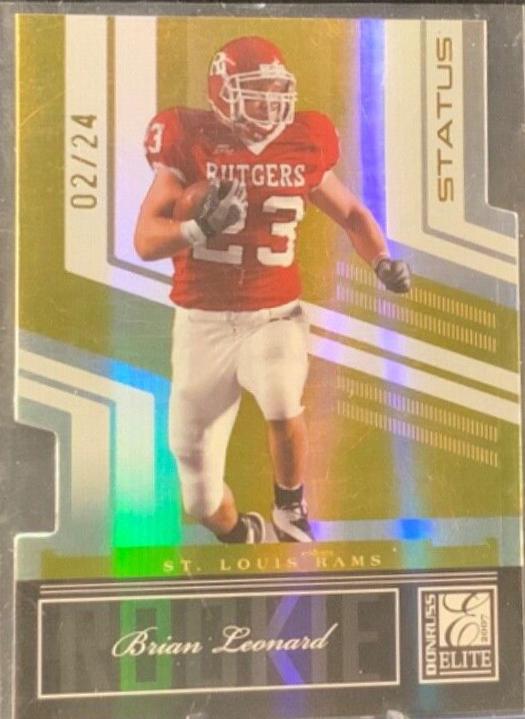 Brian Leonard [Status Gold Autograph] #117