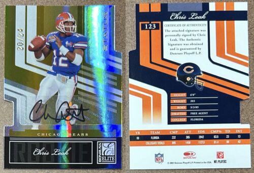 Chris Leak [Status Gold Autograph] #123