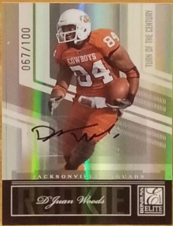 D'Juan Woods [Turn of the Century Autograph] #133