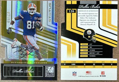 Dallas Baker [Status Gold Autograph] #126