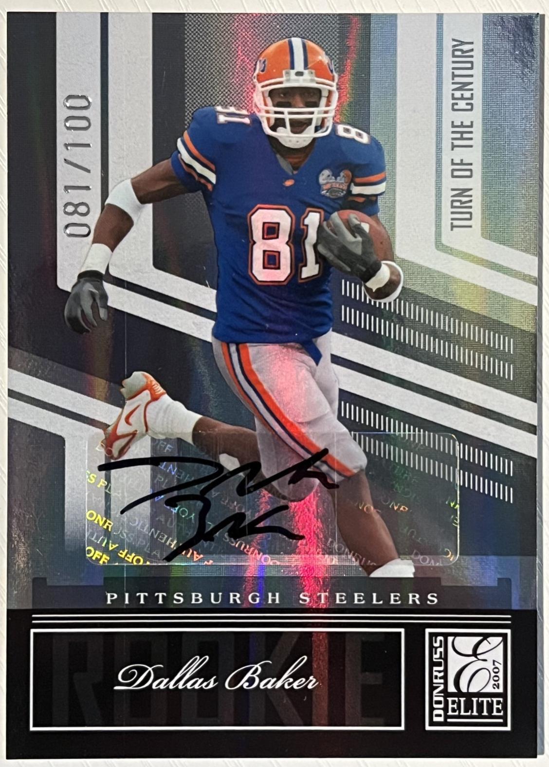 Dallas Baker [Turn of the Century Autograph] #126