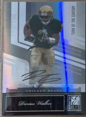 Darius Walker [Turn of the Century Autograph] #127