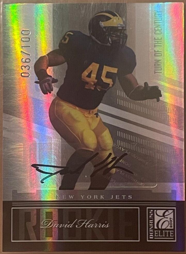 David Harris [Turn of the Century Autograph] #131