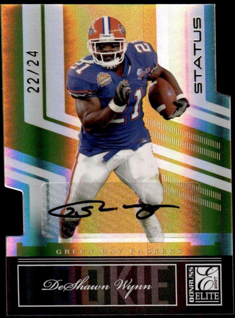 DeShawn Wynn [Status Gold Autograph] #132
