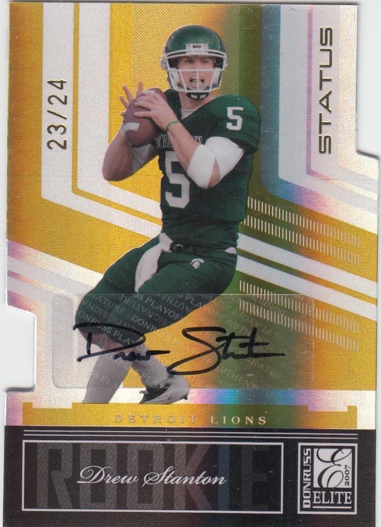 Drew Stanton [Status Gold Autograph] #134
