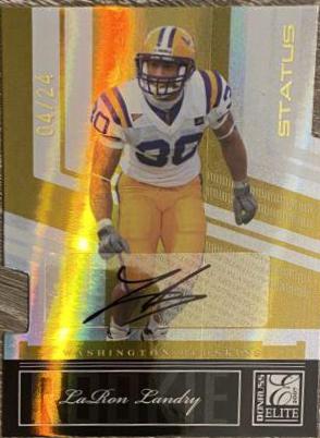 LaRon Landry [Status Gold Autograph] #167