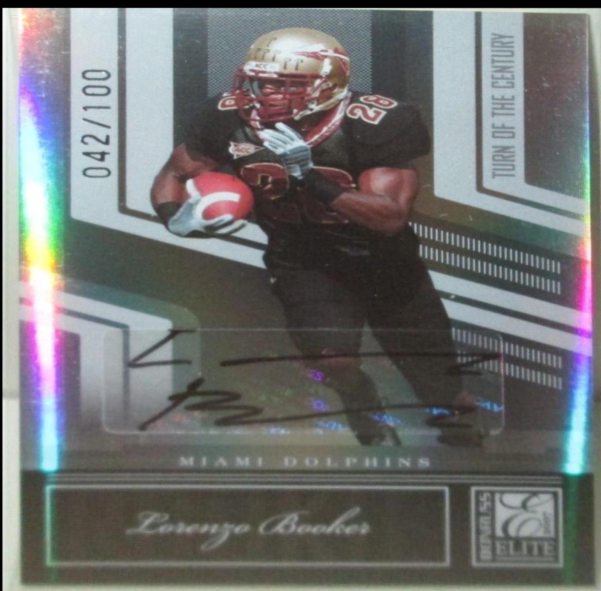 Lorenzo Booker [Turn of the Century Autograph] #171