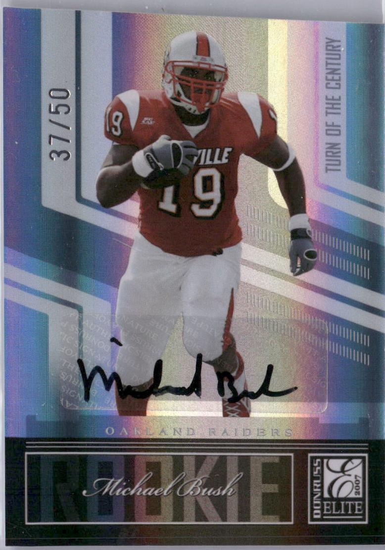 Michael Bush [Turn of the Century Autograph] #174