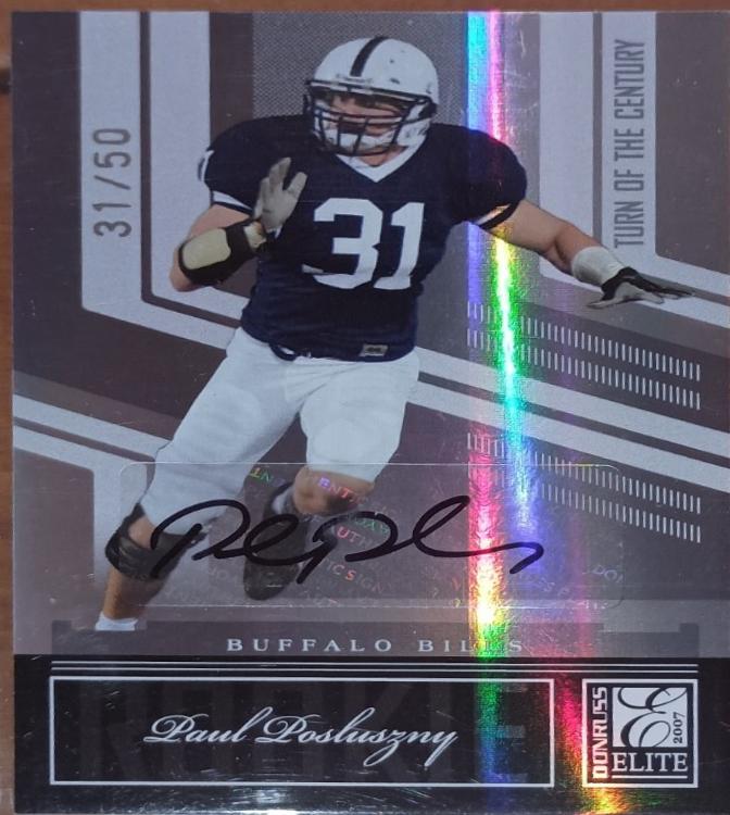 Paul Posluszny [Turn of the Century Autograph] #179