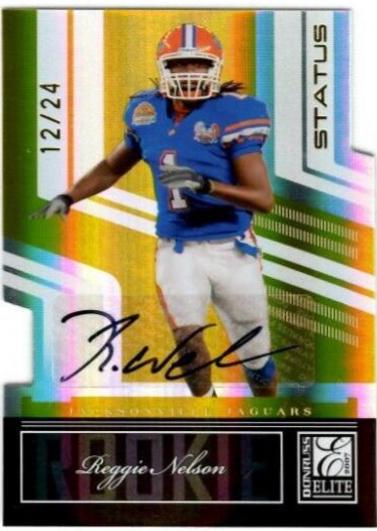 Reggie Nelson [Status Gold Autograph] #181