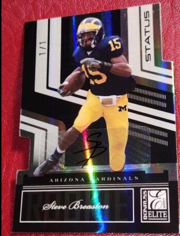 Steve Breaston [Status Gold Autograph] #188