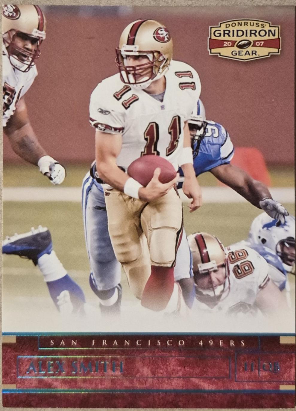 Alex Smith QB [Platinum Holofoil] #44