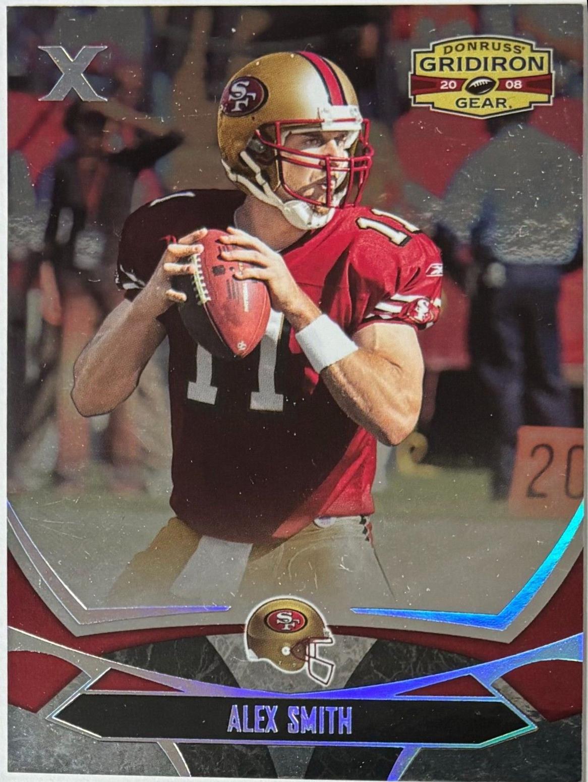 Alex Smith QB [Silver Holofoil X's] #44