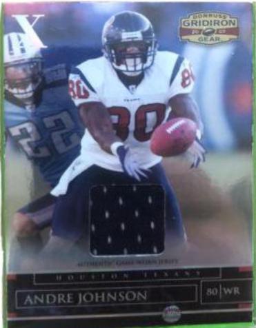 Andre Johnson [Jersey X's] #77